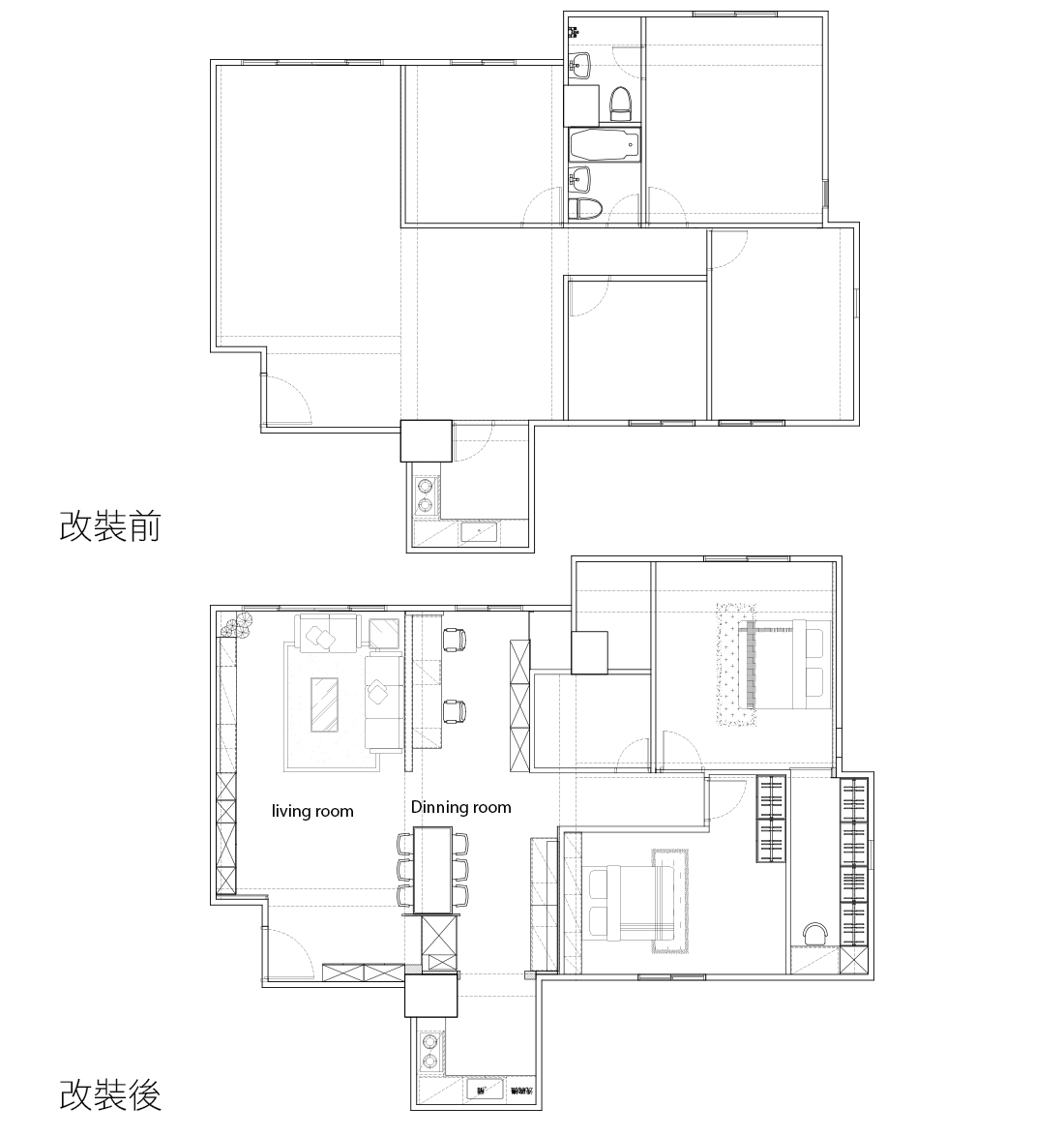 日式居家生活感之設計師的家