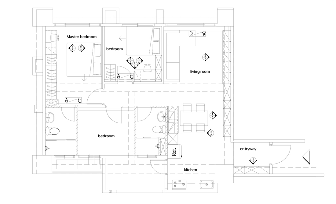 走進24坪日式的簡約生活住所
