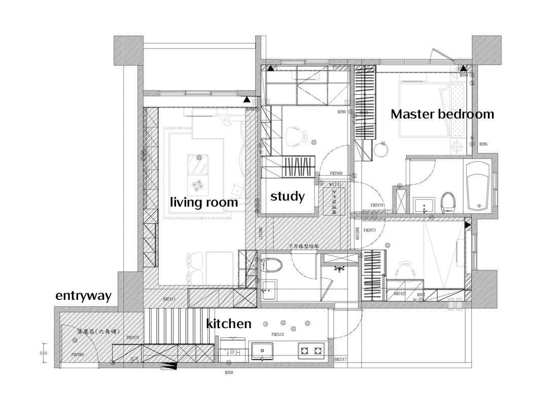 溫暖的21坪鄉村風住所
