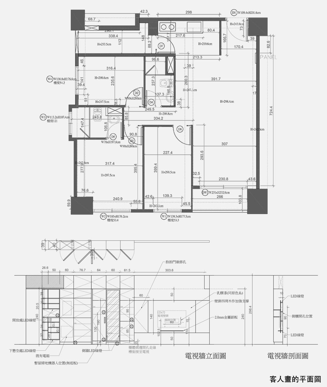 屋主自己畫CAD！竹北20坪三房，設計師一起完成的理想生活宅