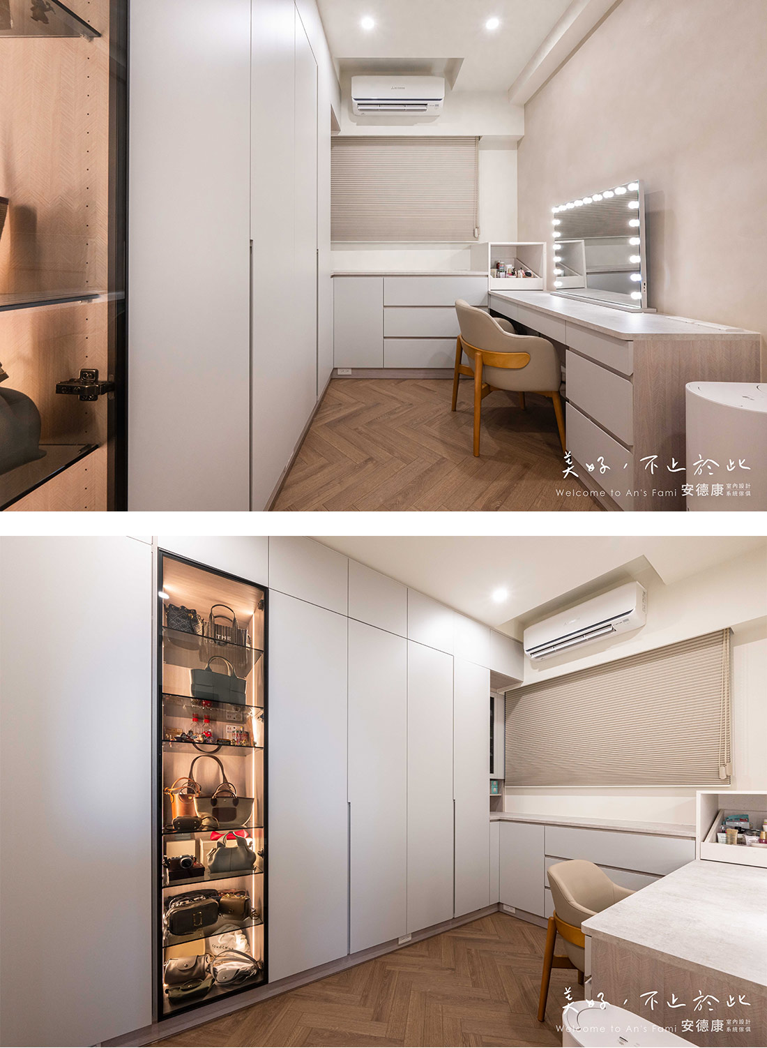台南仁德CASA｜19坪三房兩廳，讓弧形與木質感融合的日常