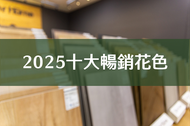 2025十大暢銷花色